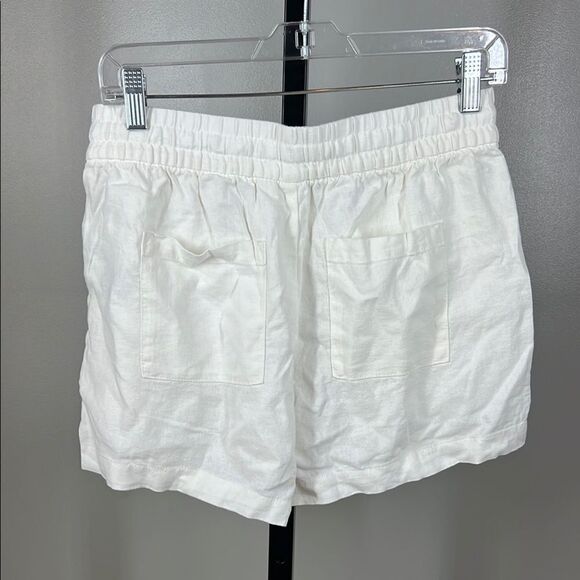 Gap White Drawstring Shorts - Picture 2 of 6